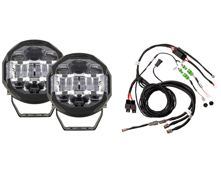 Ironman 4x4 Scope 7" LED Driving Light Kit