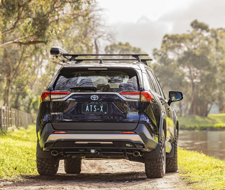 Ironman 4x4 ATS Rear Bumper Guard with Hitch Receiver for Toyota RAV4 (2019-2025)