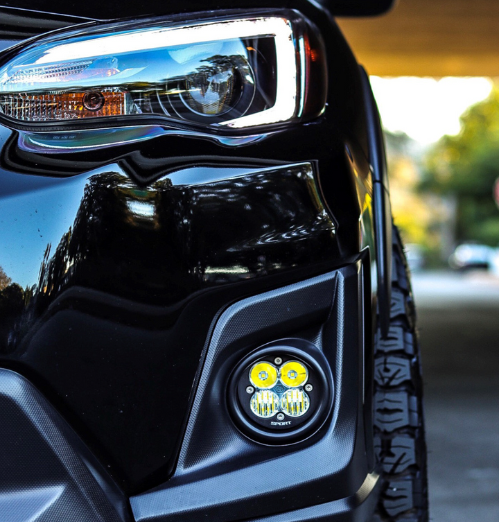Subaru Squadron-R Sport Fog Pocket Light Kit 2013-19 Crosstrek; 2014-18 Forrester, 2010-12 Outback