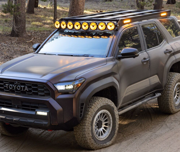 KC Hilites Platform One Roof Rack with 360° Lighting 2025-2026 Toyota 4runner