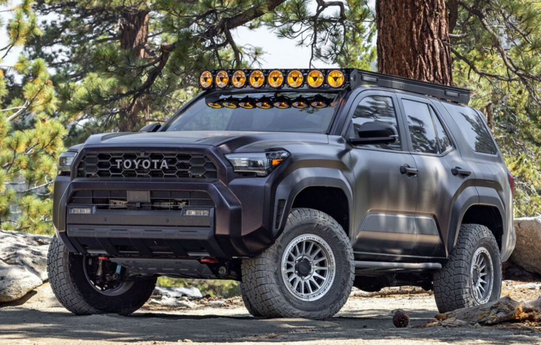 KC Hilites Platform One Roof Rack with 360° Lighting 2025-2026 Toyota 4runner
