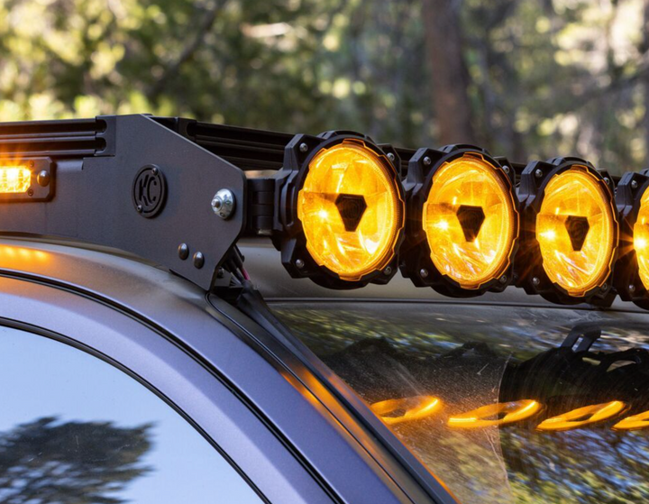 KC Hilites Platform One Roof Rack with 360° Lighting 2025-2026 Toyota 4runner