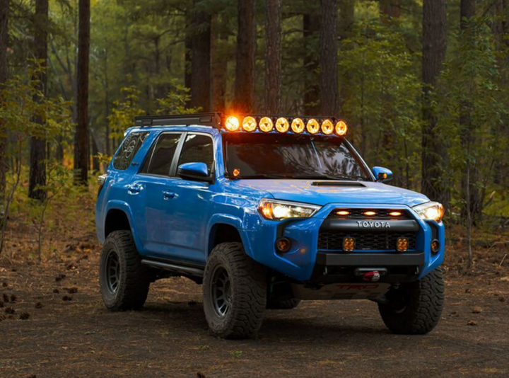 KC Hilites Platform One Roof Rack with 360° Lighting 2010-2024 Toyota 4Runner