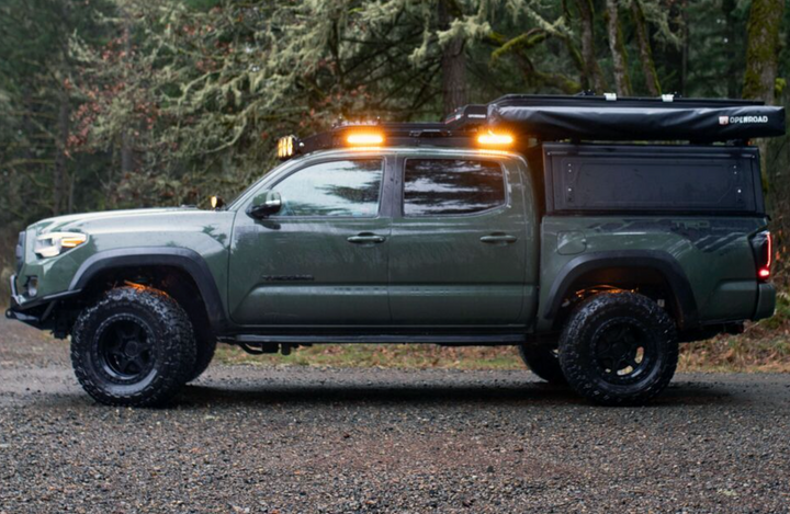 KC Hilites Platform One Roof Rack with 360° Lighting 2005-2023 Toyota Tacoma