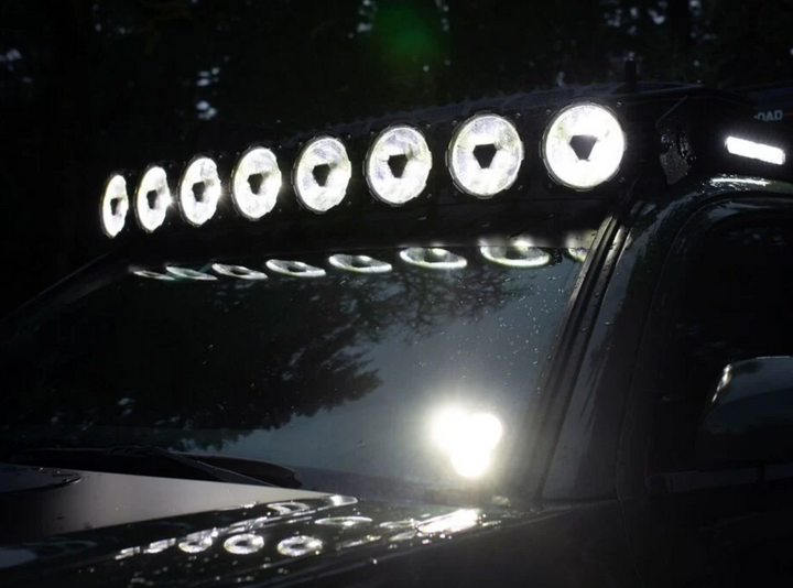 KC Hilites Platform One Roof Rack with 360° Lighting 2005-2023 Toyota Tacoma
