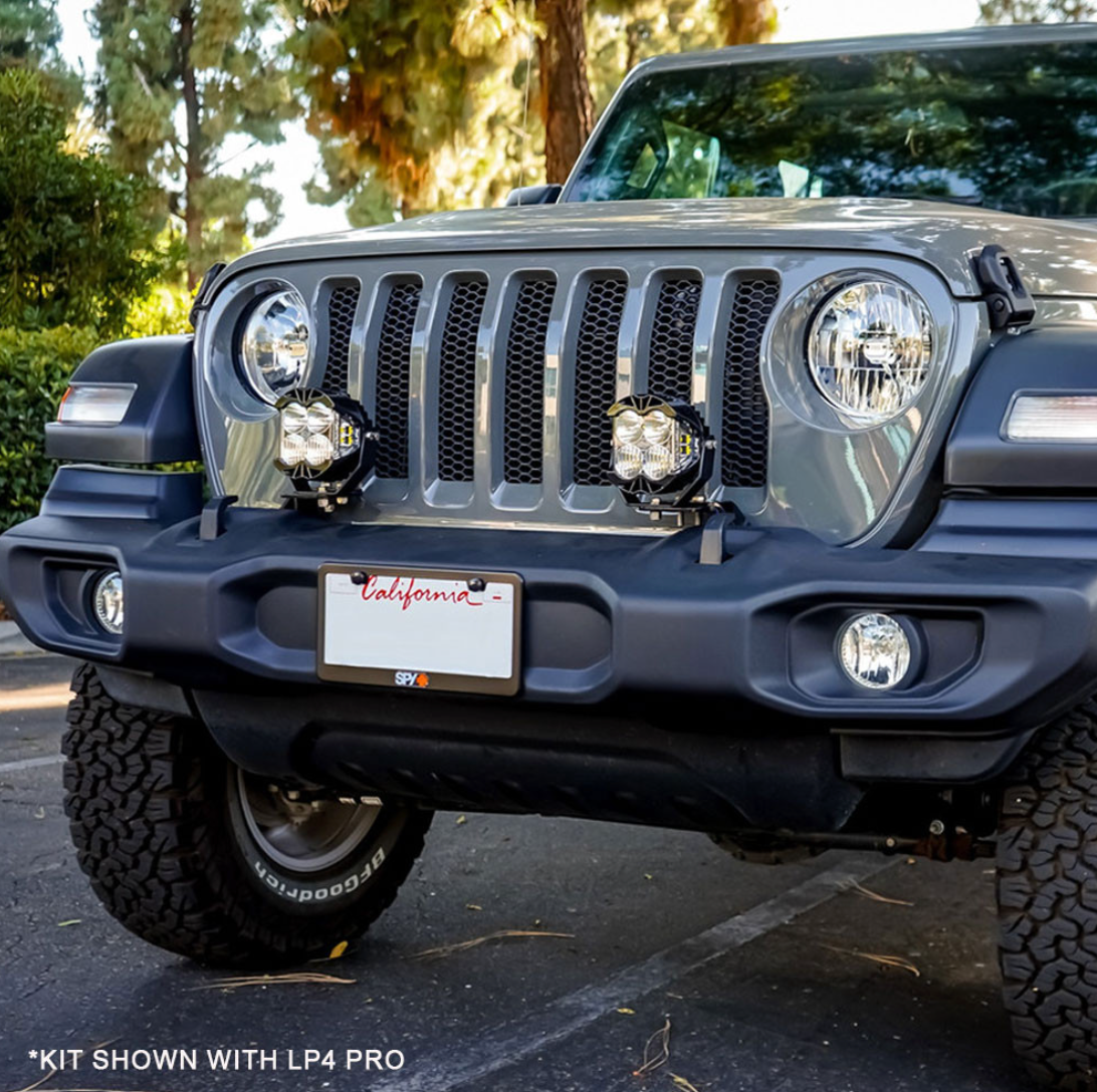 Jeep JL/JT LP4 Pro Bumper Light Kit - Jeep 2020-24 Gladiator; 2018-24 Wrangler JL