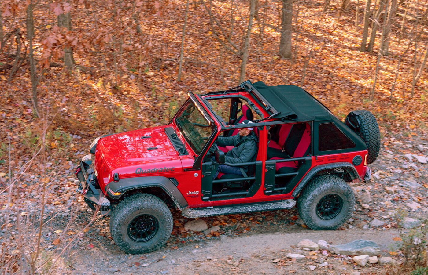 Carnivore Tube Doors Front and Rear for 18-25 Jeep Wrangler JL & Gladiator JT