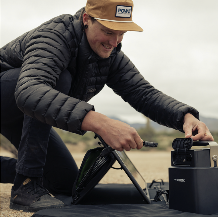 Zamp Solar OBSIDIAN® SERIES 45 Watt Portable Solar Charging Kit