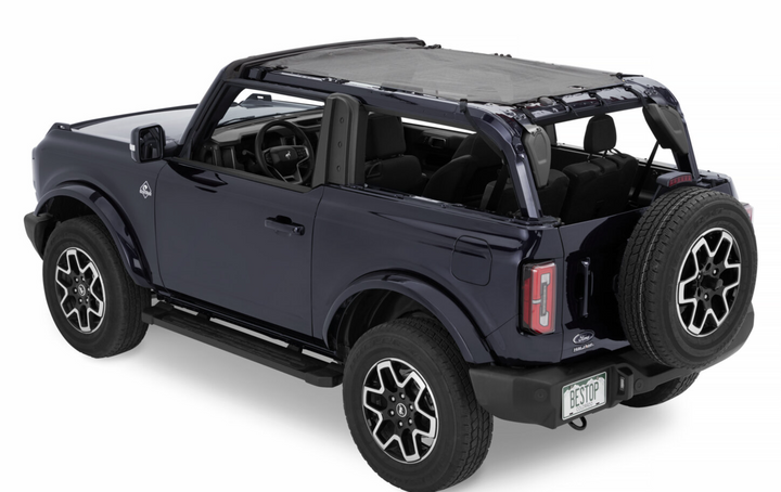 Bestop Safari Bimini Top for 21-25 Ford Bronco