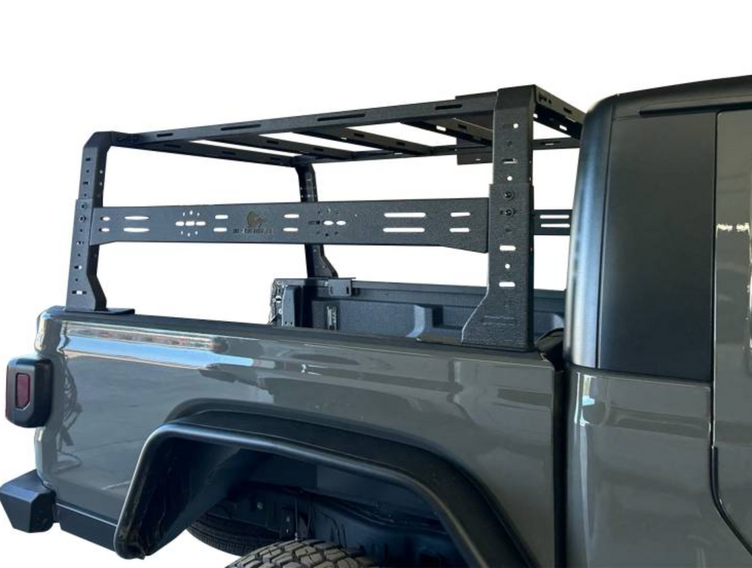 Black Horse Off Road Overland Utility Rack for 20-25 Jeep Gladiator JT