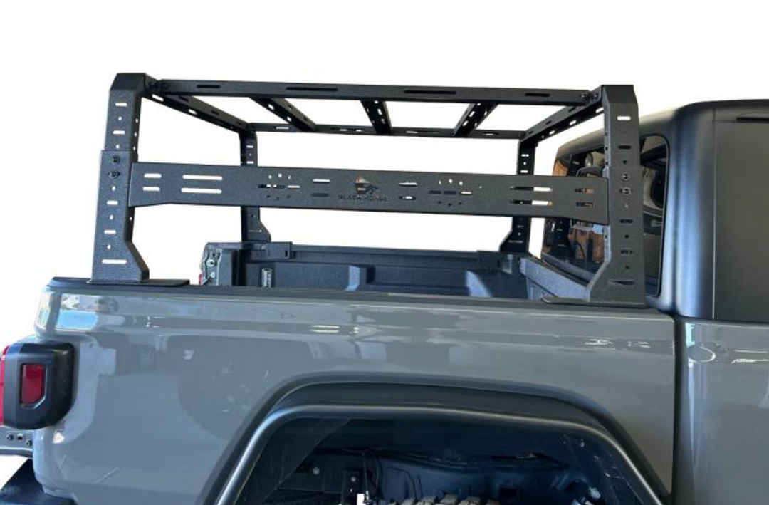 Black Horse Off Road Overland Utility Rack for 20-25 Jeep Gladiator JT