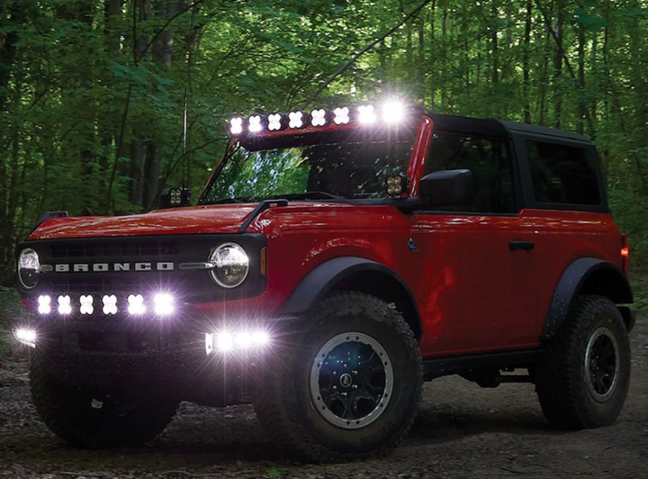 Baja Designs 6 XL Sport Linkable Light Bar For Steel Bumper Mount Ford Bronco 2021+