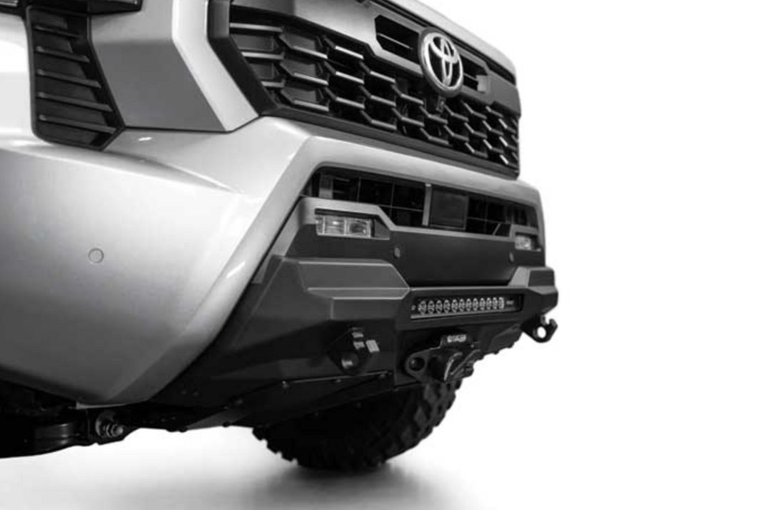 Addictive Desert Designs 2024 Toyota Tacoma Stealth Center Mount Winch Front Bumper