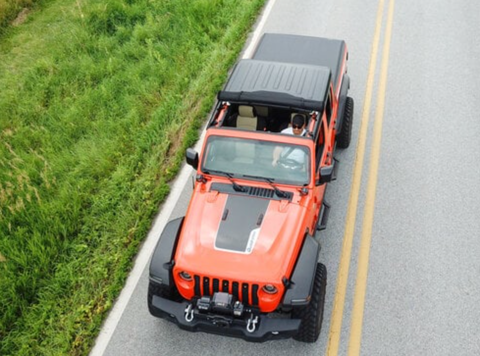 QuadraTop Skylite Roll Top for Hardtop for 18-25 Jeep Wrangler JL & Gladiator JT