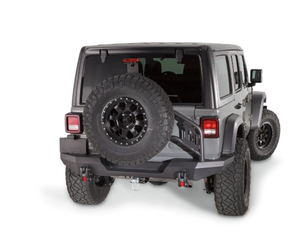 Warn Elite Series Rear Bumper for 18 - 26 Jeep Wrangler JL