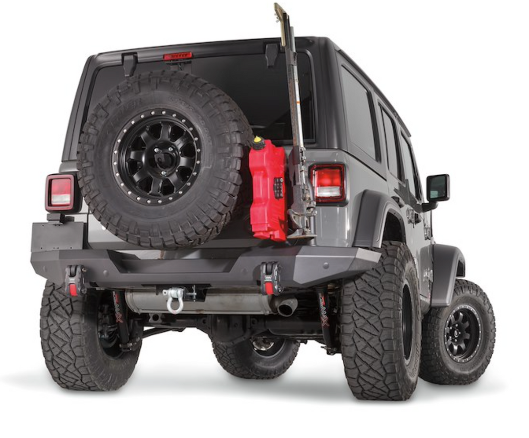 Warn Elite Series Rear Bumper for 18 - 26 Jeep Wrangler JL