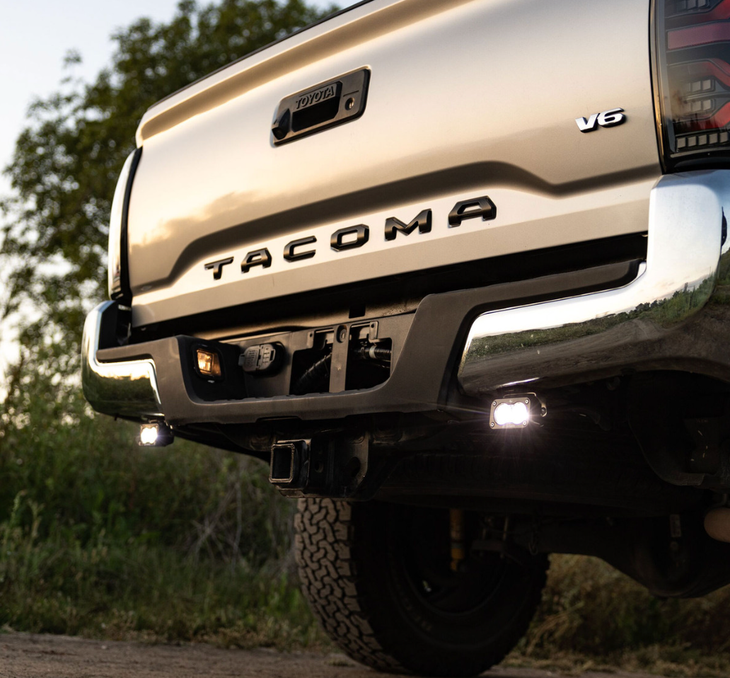 Baja Designs Toyota S2 Sport Dual Reverse Light Kit - Toyota 2010-24 4Runner; 2005-23 Tacoma