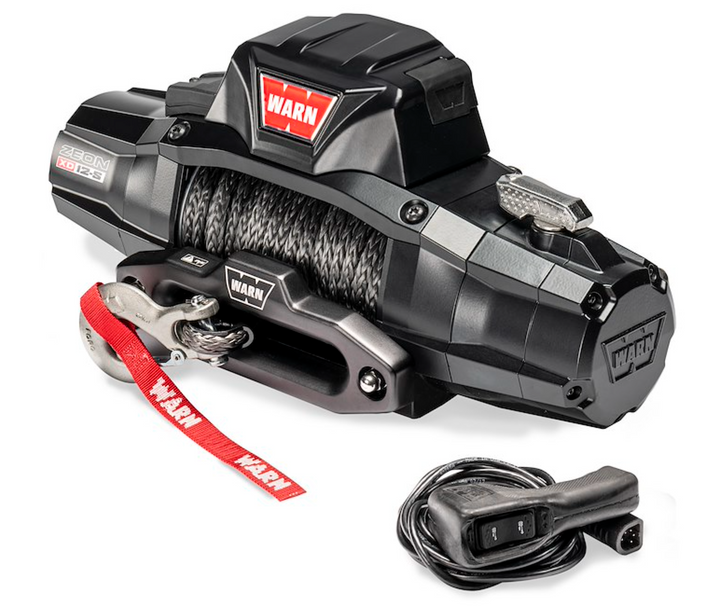 WARN ZEON 12-S Winch with Synthetic Rope