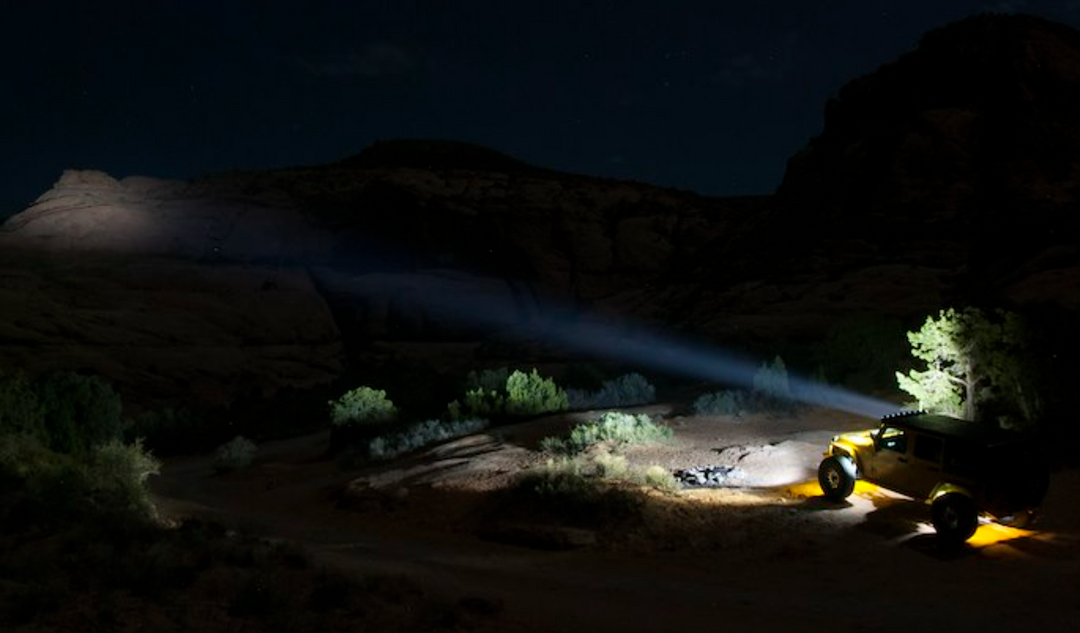 KC HiLiTES Gravity Pro6 LED Light Bar Kit for 2018-2025 Jeep Wrangler JL and Gladiator JT (Mojave,392)