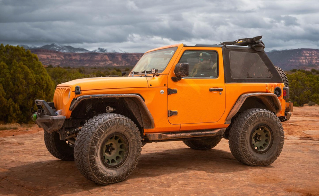Bestop Trektop® Glide™ Slantback Jeep Wrangler Soft Top 2018-2026 Wrangler JL; 2-Door