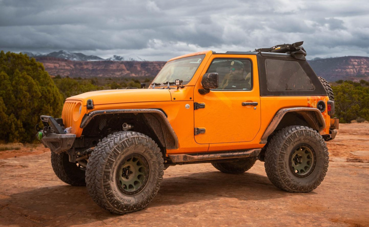 Bestop Trektop® Glide™ Slantback Jeep Wrangler Soft Top 2018-2026 Wrangler JL; 2-Door
