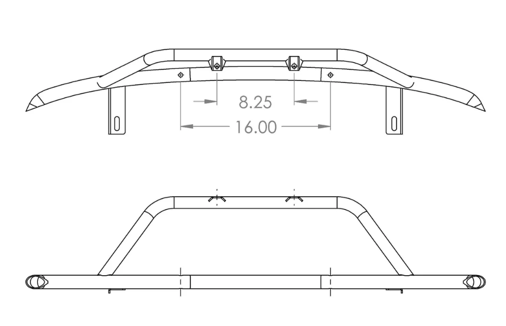 Rally Innovations 2018-2020 Subaru Crosstrek XV Rally Light Bar