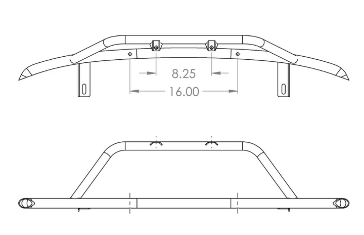 Rally Innovations 2018-2020 Subaru Crosstrek XV Rally Light Bar