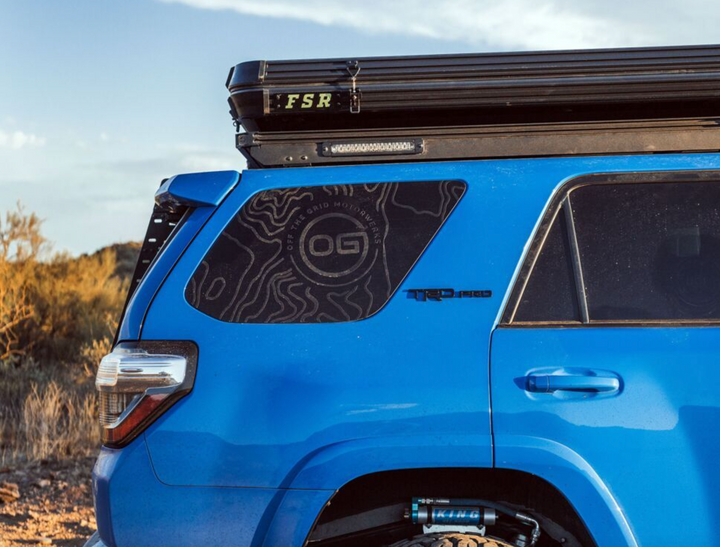KC Hilites Platform One Roof Rack with 360° Lighting 2010-2024 Toyota 4Runner