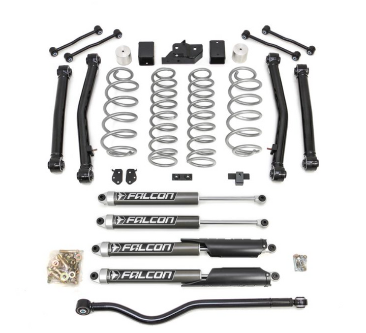 ReadyLift Suspension Coil Spring 3.5" Lift Kit with Falcon 2.1 Mono Shocks | 2018-2023 Jeep Wrangler JL