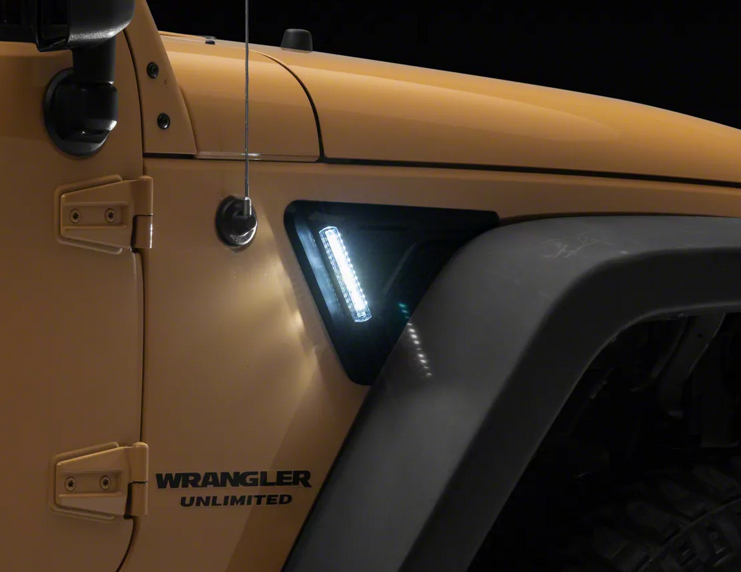 Oracle Sidetrack LED Fender Lights 2007-2018 Jeep Wrangler JK
