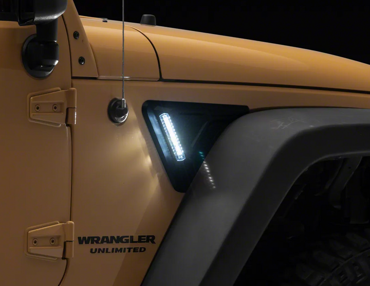 Oracle Sidetrack LED Fender Lights 2007-2018 Jeep Wrangler JK