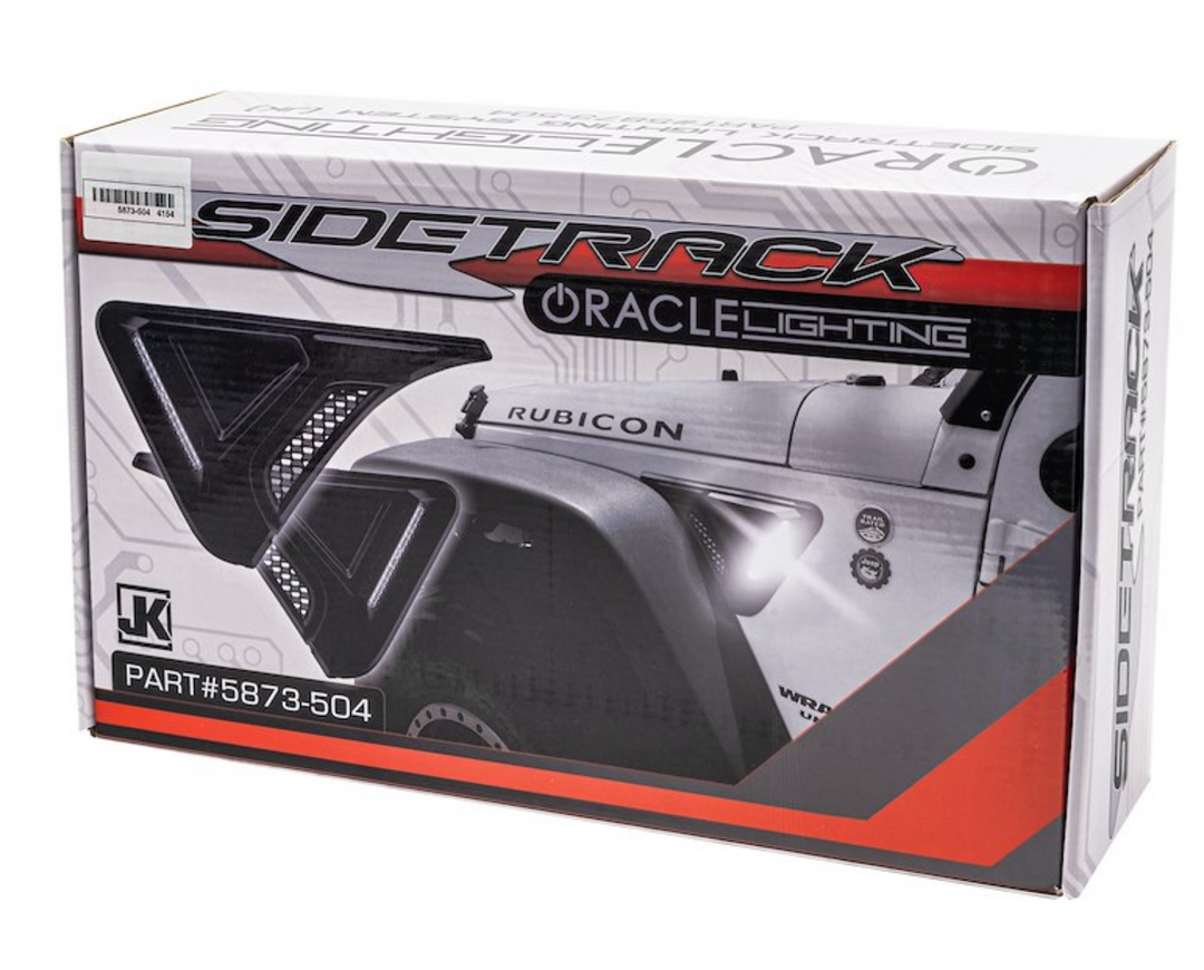 Oracle Sidetrack LED Fender Lights 2007-2018 Jeep Wrangler JK
