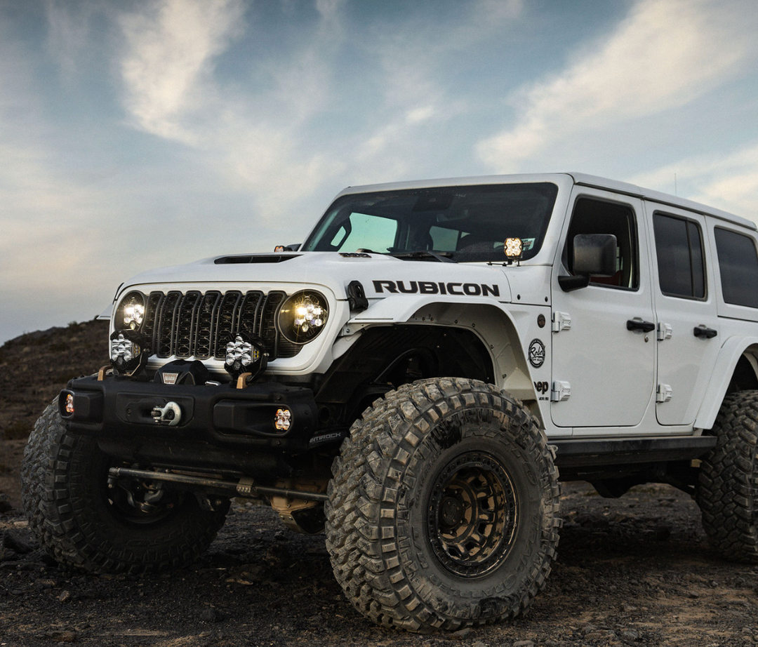 Baja Designs Squadron 2.0 Pro A-Pillar Light Kit for 2018 -2026 Jeep Wrangler JL|Gladiator JT