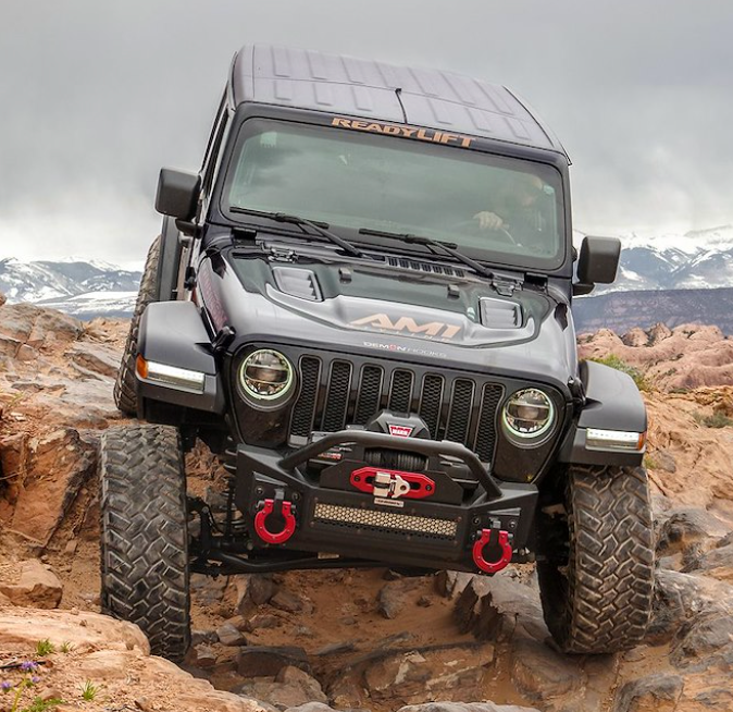 ReadyLift Suspension Coil Spring 3.5" Lift Kit with Falcon 2.1 Mono Shocks | 2018-2023 Jeep Wrangler JL