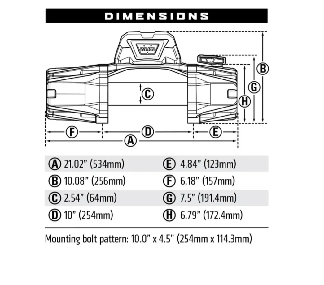 WARN VR EVO Series Winch
