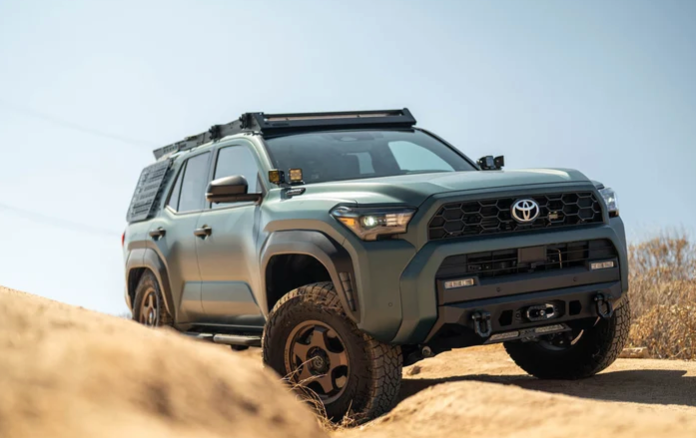 DV8 Centric Winch Front Bumper 2025-2026 Toyota 4Runner