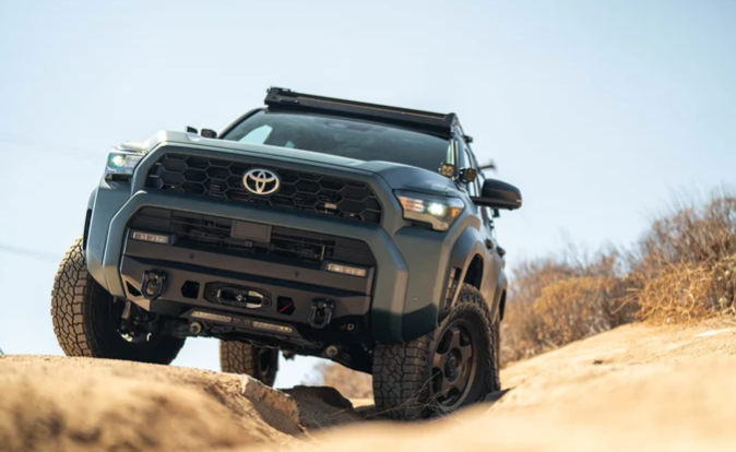 DV8 Centric Winch Front Bumper 2025-2026 Toyota 4Runner