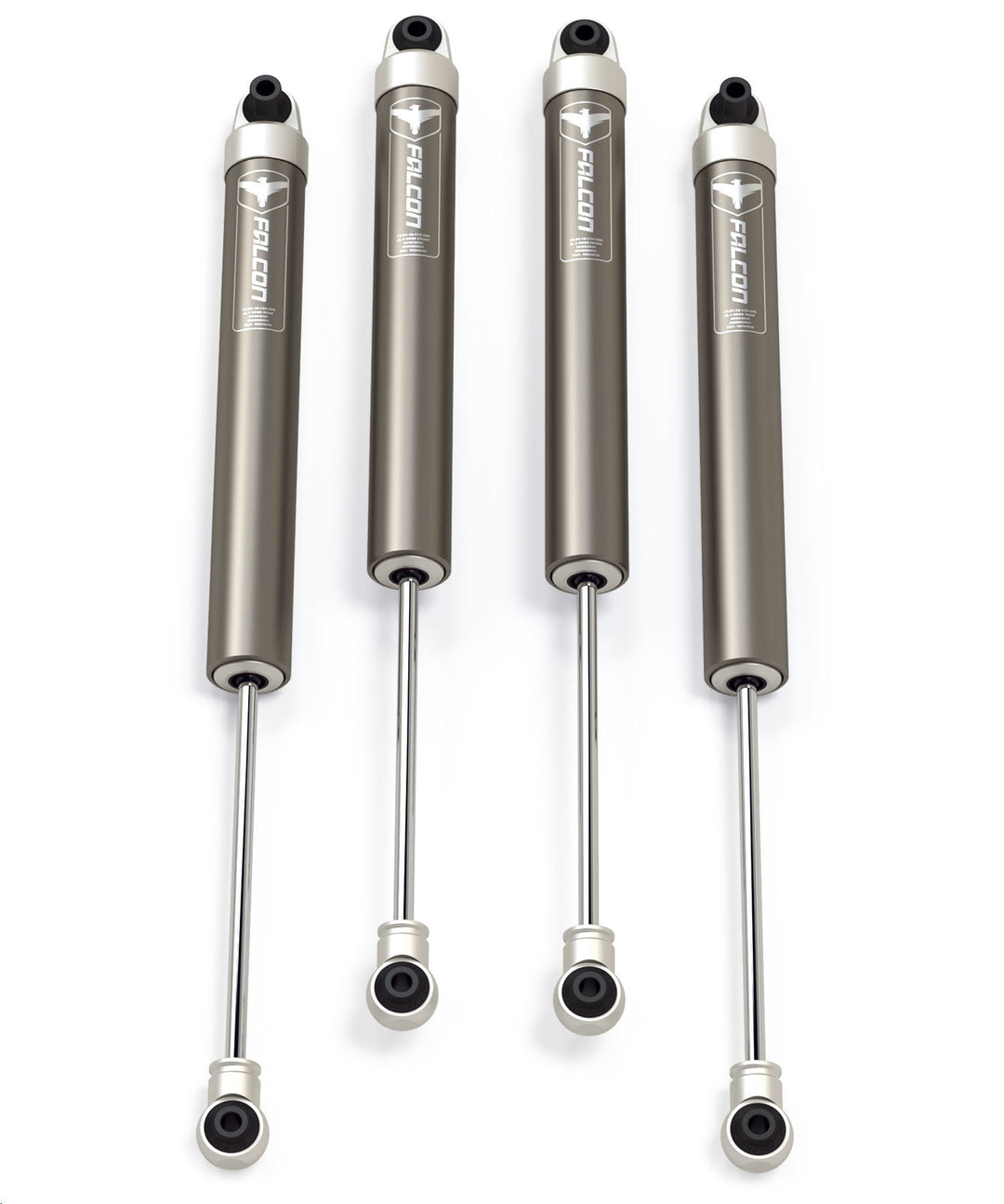 Teraflex Falcon 1.1 Monotube Shock Kit for 18-25 Jeep Wrangler JL with 2-3.5in Lift