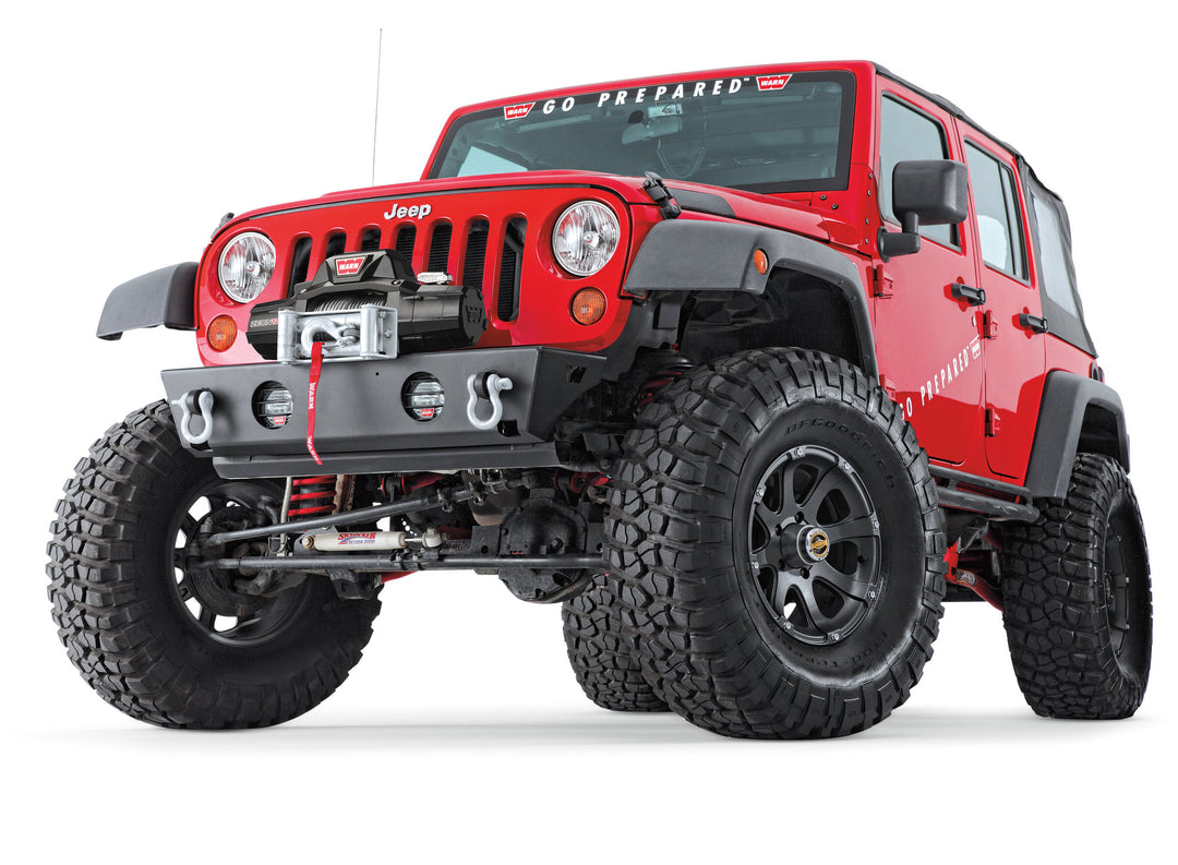 WARN ZEON 8-S Winch with 100' Spydura Synthetic Rope and Hawse Fairlead