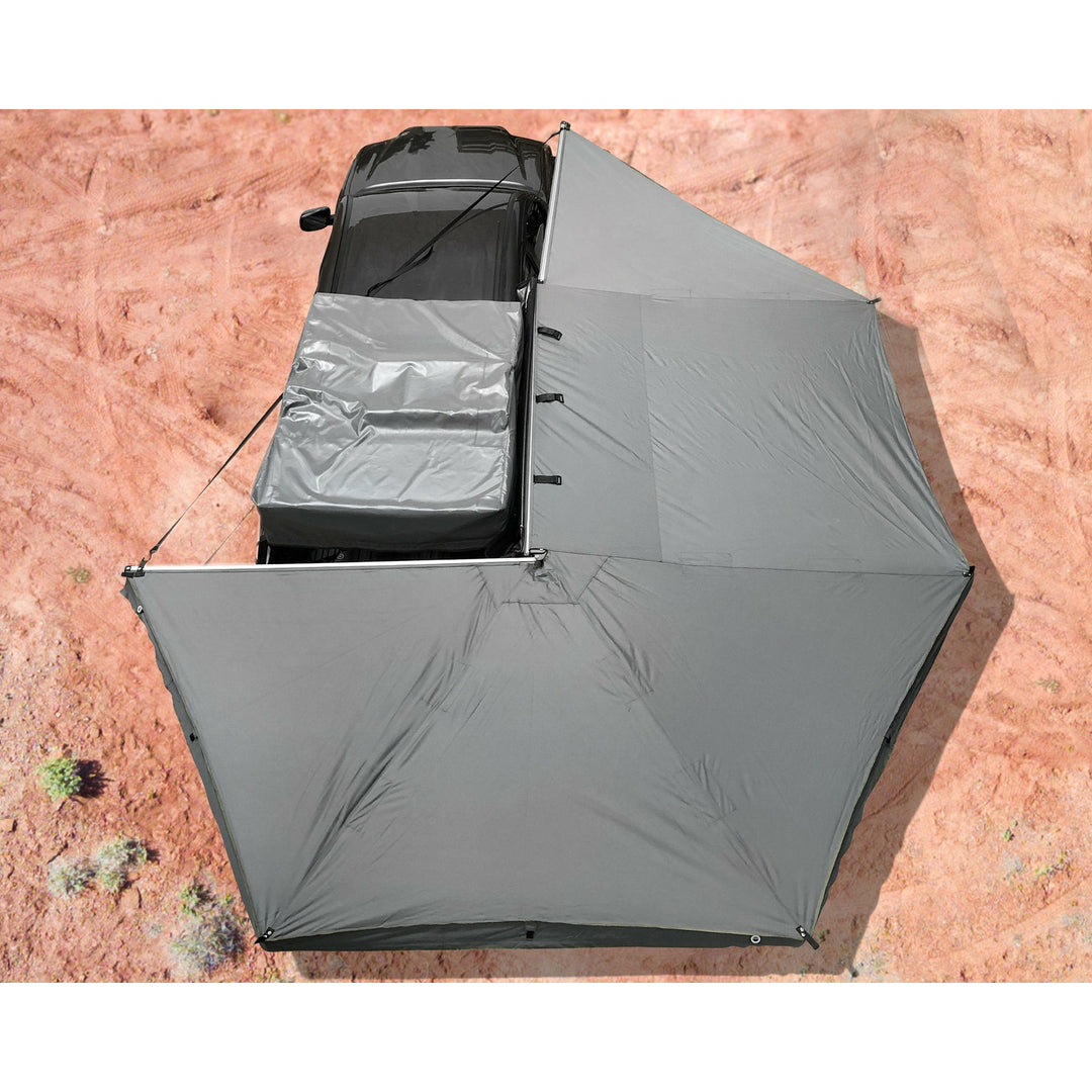 Overland Vehicle Systems Nomadic 270 Awning w/ Black Storage Cover