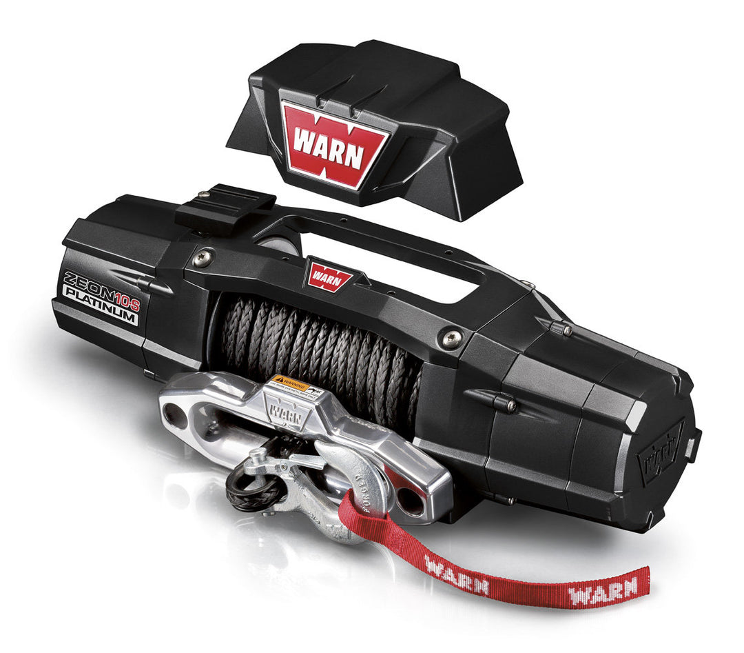 WARN ZEON 10-S Platinum Winch with Synthetic Rope and Bluetooth Controller