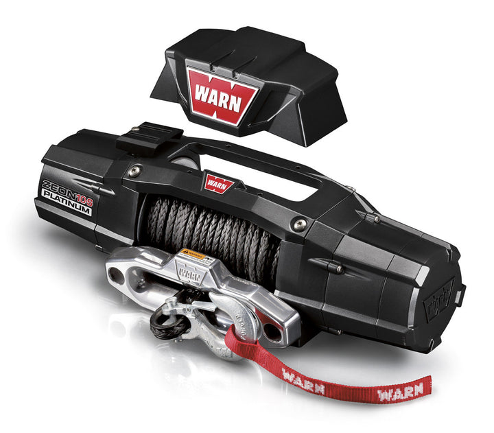 WARN ZEON 10-S Platinum Winch with Synthetic Rope and Bluetooth Controller