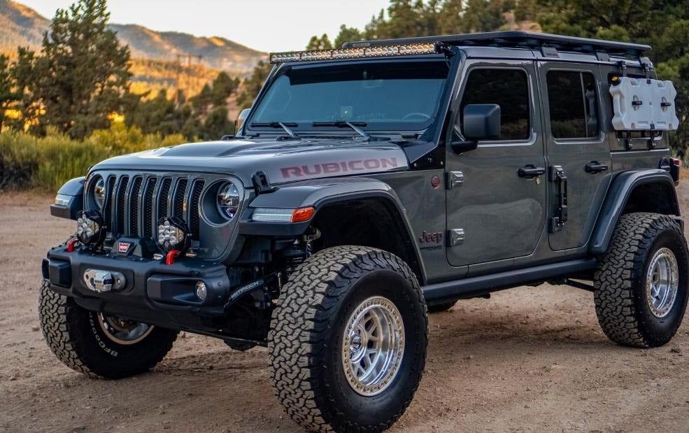 Jeep JL/JT OnX6+ 50 Inch Roof Mount Light Kit - Jeep 2020-24 Gladiator; 2018-24 Wrangler JL
