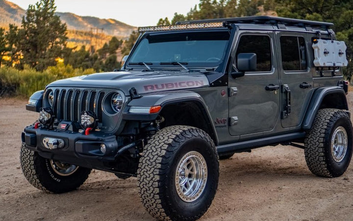 Jeep JL/JT OnX6+ 50 Inch Roof Mount Light Kit - Jeep 2020-24 Gladiator; 2018-24 Wrangler JL