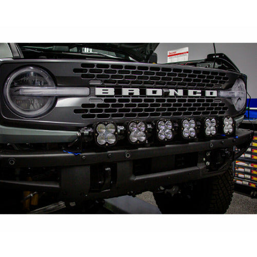 Baja Designs 6 X Linkable Light Bar For Steel Bumper Mount Ford Bronco 2021+