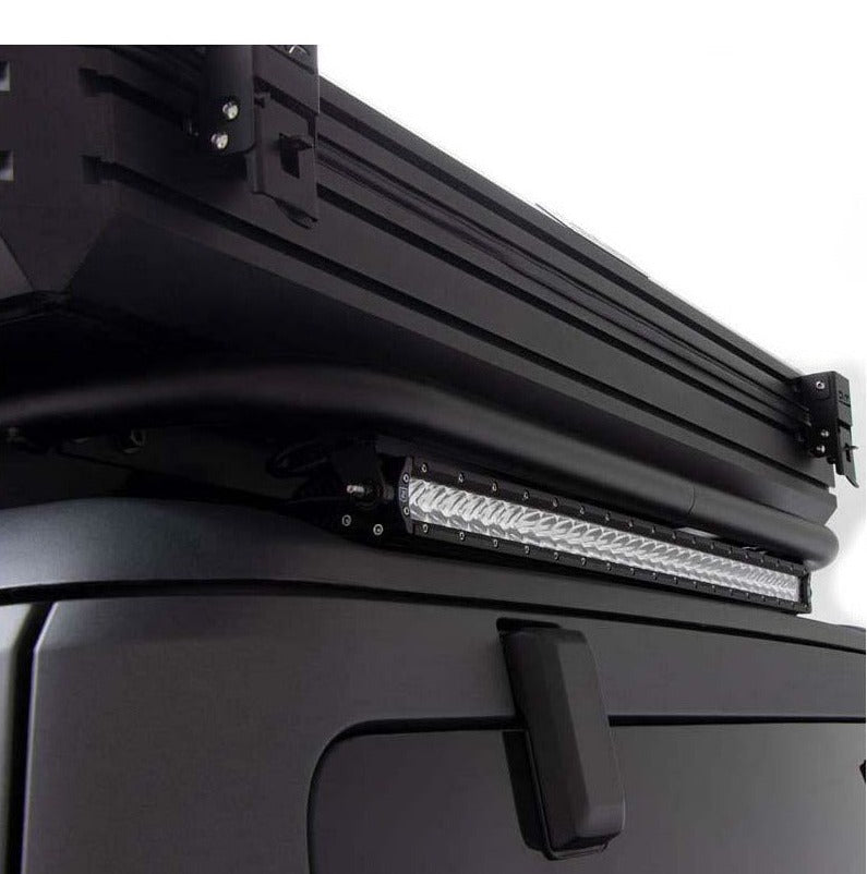 ZROADZ Black Roof Rack w/8 3" LED Light Pods Ford Bronco 2021+