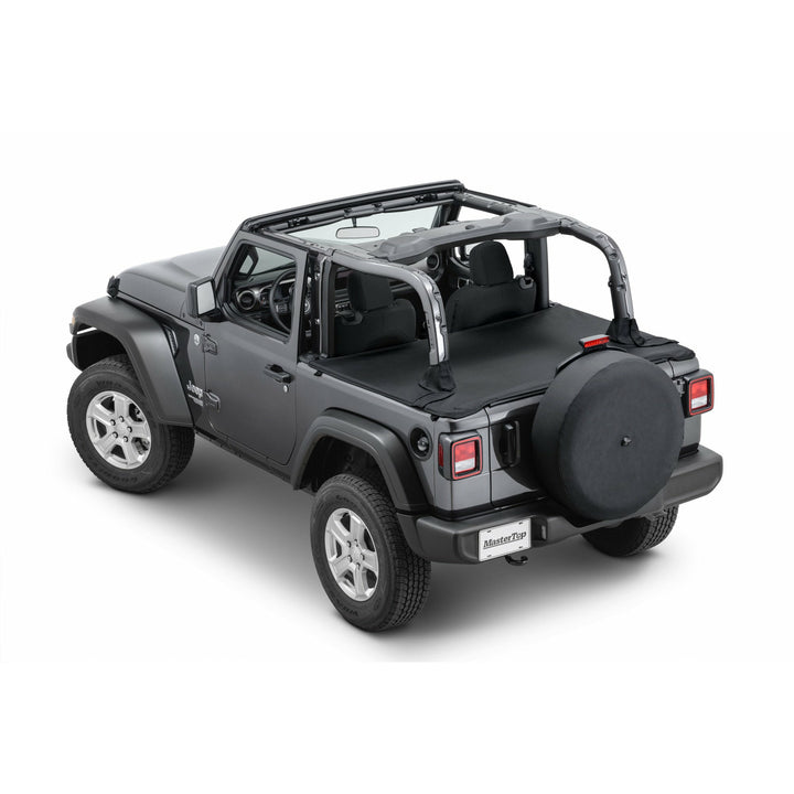 MasterTop Tonneau Cover for 18-22 Jeep Wrangler JL 2-Door