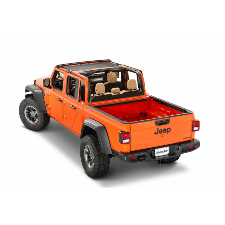 MasterTop ShadeMaker Freedom Mesh Bimini Top Plus For Jeep Gladiator JT