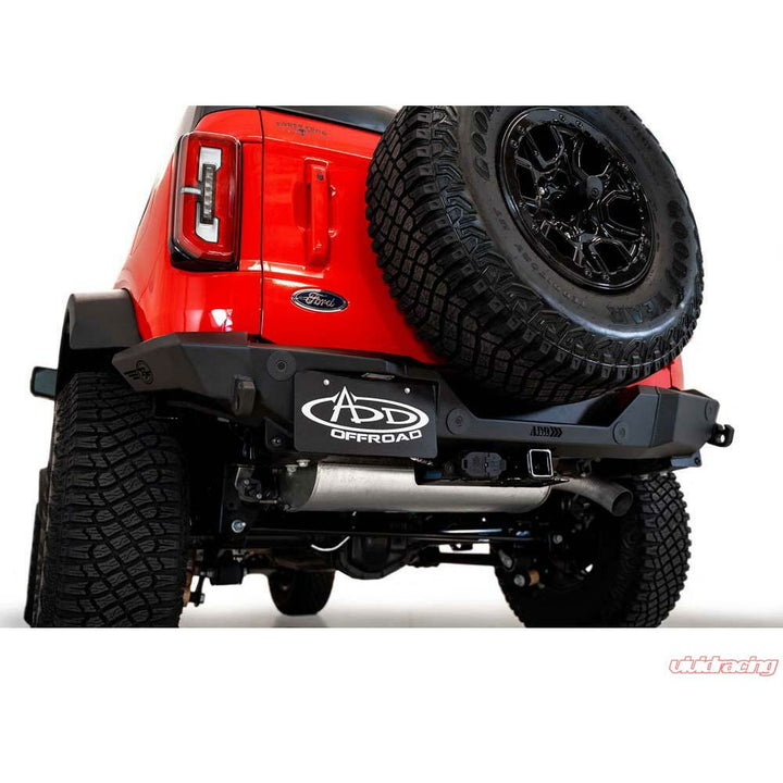 Addictive Desert Designs Hammer Black Rock Fighter Rear Bumper Ford Bronco 2021+