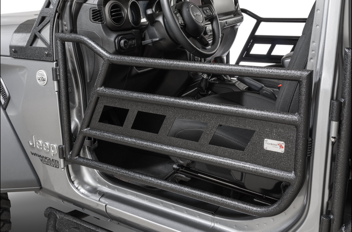 Fishbone Offroad Front and Rear Tube Doors for 18-25 Jeep Wrangler JL/ JLU & Gladiator JT